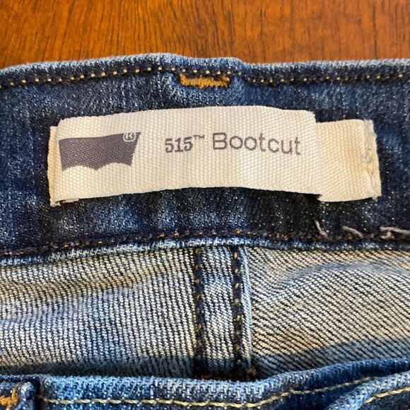 Levi’s 515 Women’s Embellished Back Pockets Bootcut Stretch Size 10M - Picture 4 of 11